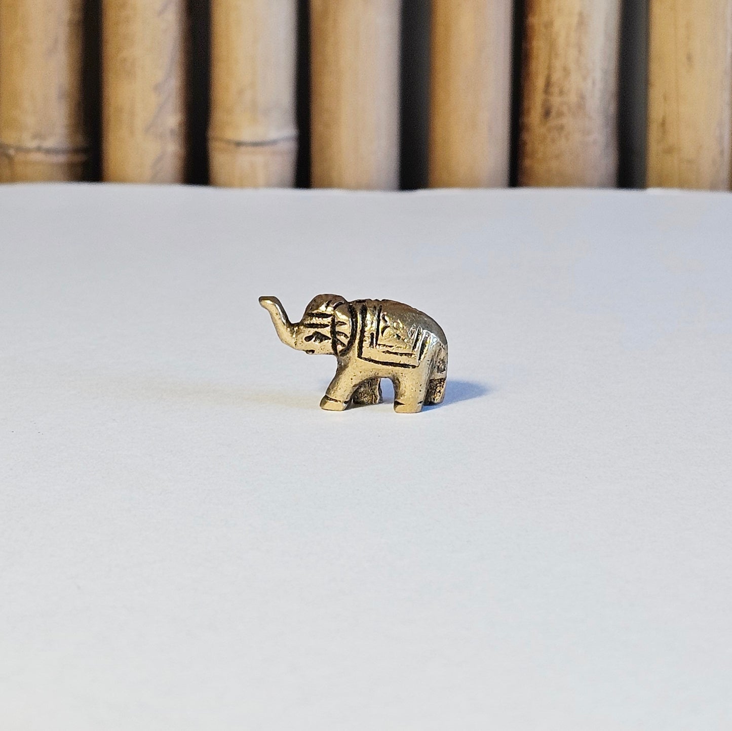 BRASS ELEPHANT INCENSE HOLDER